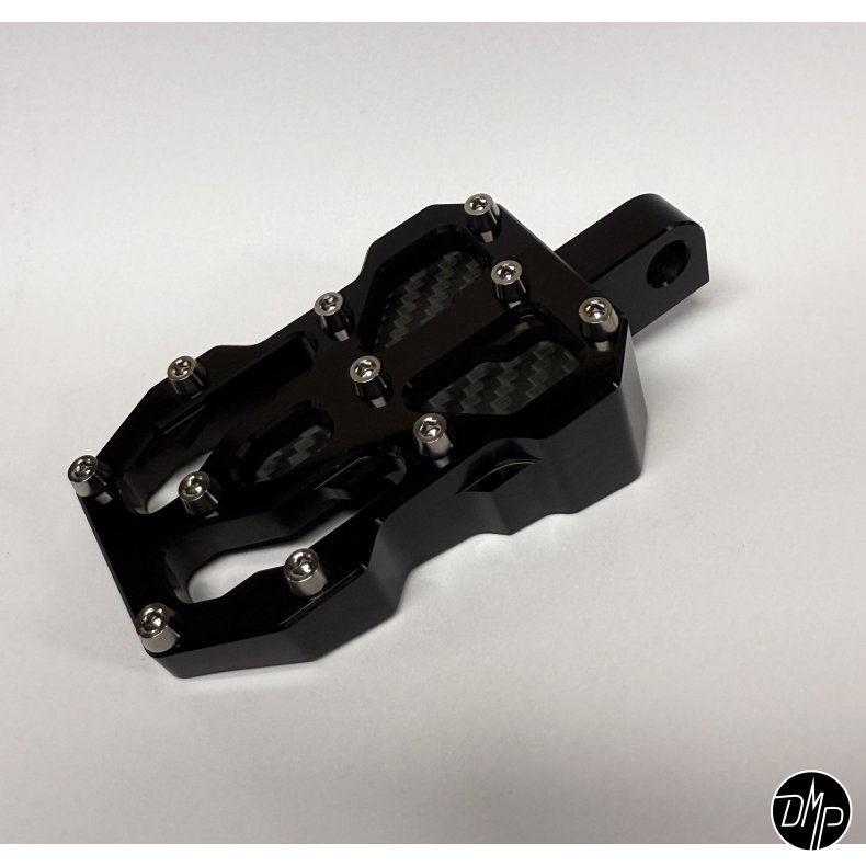 DMP "Street Savage" fodhviler, Race black med Mat 3K Carbon plade