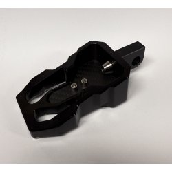 DMP "Street Savage" fodhviler, Race black med Mat 3K Carbon plade