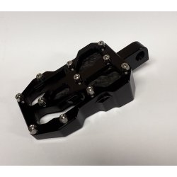 DMP "Street Savage" fodhviler, Race black med Mat Forged Carbon plade