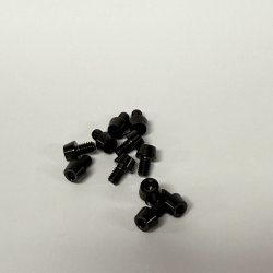 Titanium bolte, Street Savage, lse, R, Sort eller Guld, M4x6