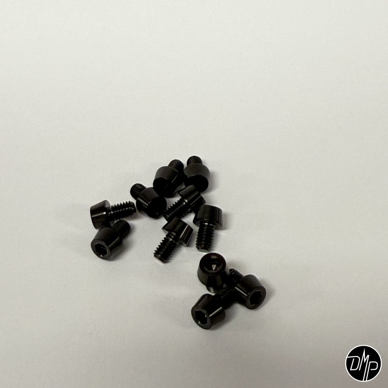 Titanium bolte, Street Savage, lse, R, Sort eller Guld, M4x6