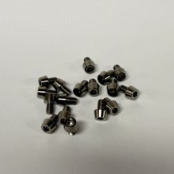 Titanium bolte, Street Savage, lse, R, Sort eller Guld, M4x6