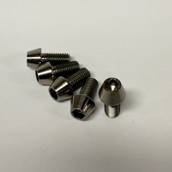 Titanium bolte, Street Savage, lse, R, Sort eller Guld, M8x16