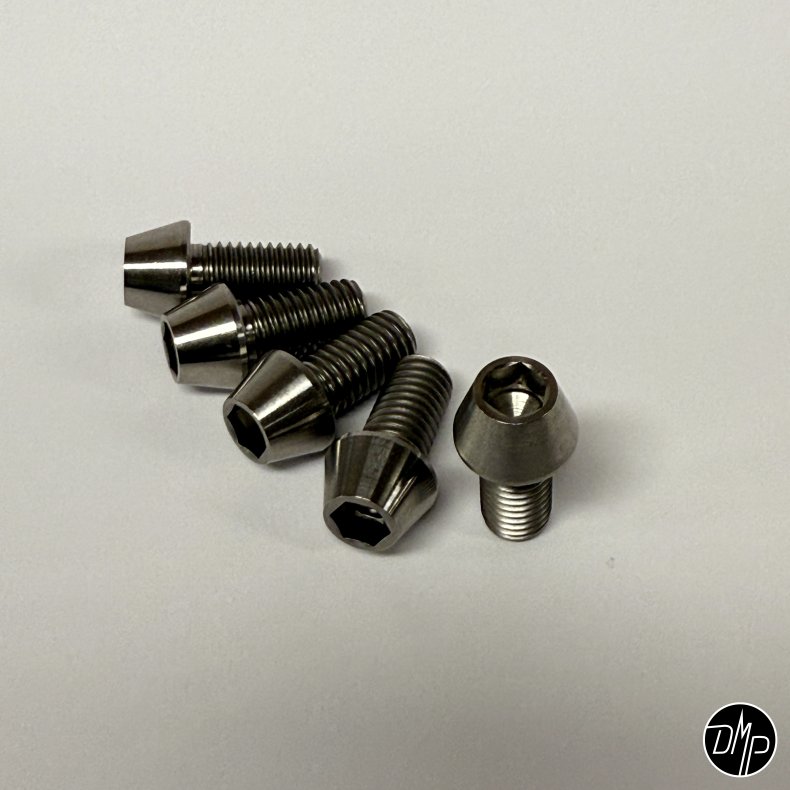 Titanium bolte, Street Savage, lse, R, Sort eller Guld, M8x16