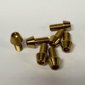 Titanium bolte, Street Savage, lse, R, Sort eller Guld, M8x16