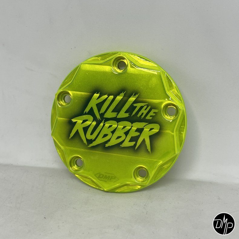 DMP Point Cover "KILL THE RUBBER" TOXIC GREEN M8 