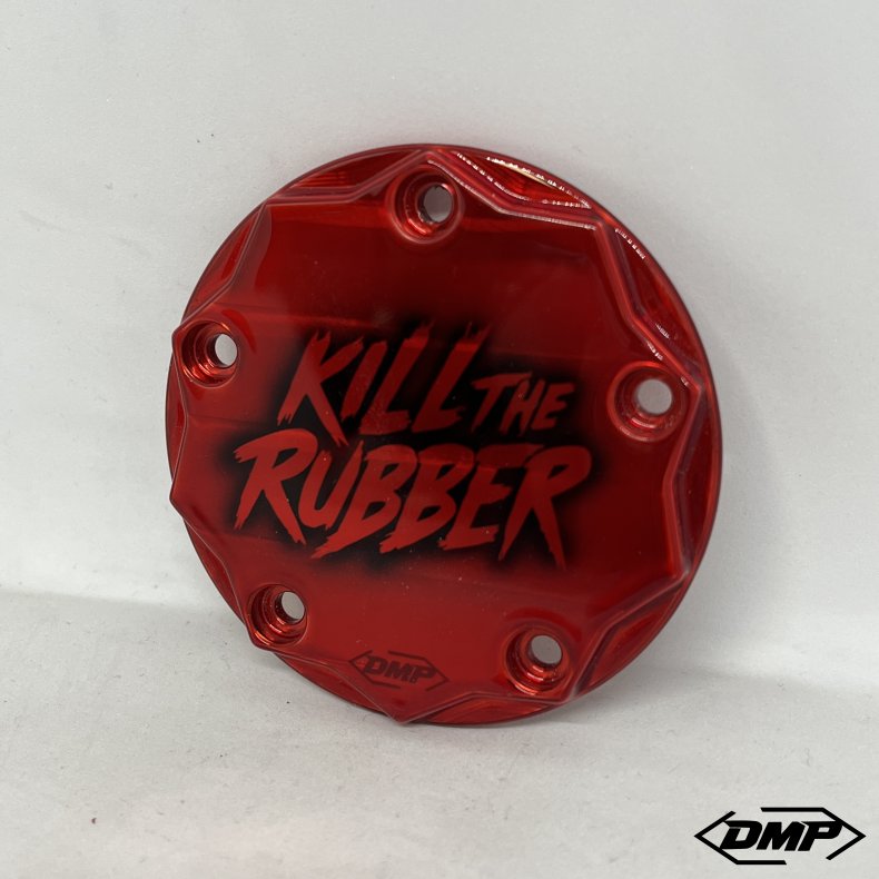 DMP Point Cover "KILL THE RUBBER" RED Twincam
