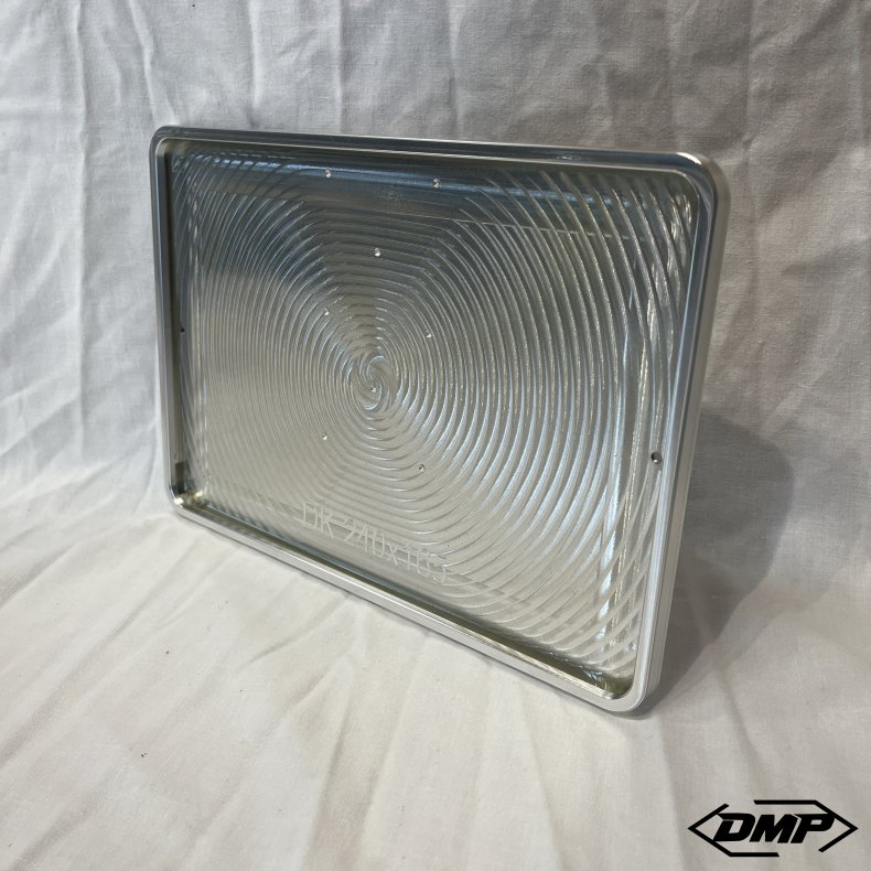 DMP Motorcykel Nummerpladeramme 0.0 DENMARK CNC SILVER