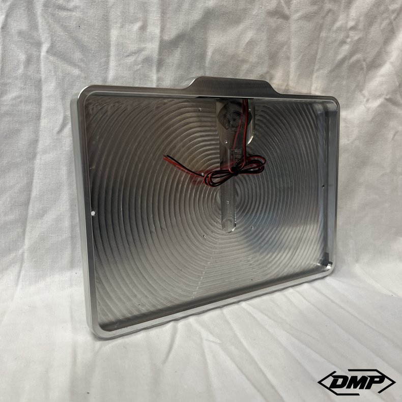 DMP Motorcykel Nummerpladeramme 5.0 DENMARK CNC SILVER