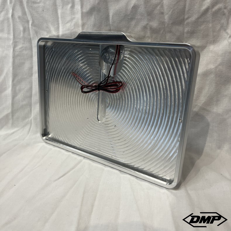 DMP Motorcykel Nummerpladeramme 5.0 DENMARK CNC SILVER