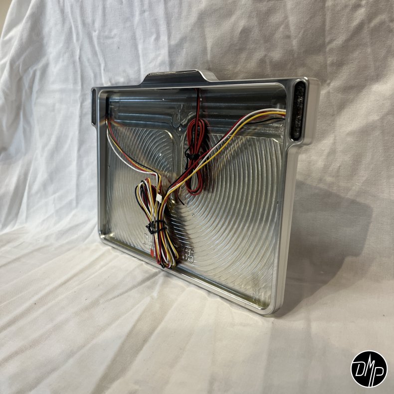 DMP Motorcykel Nummerpladeramme 3.0 DENMARK CNC SILVER