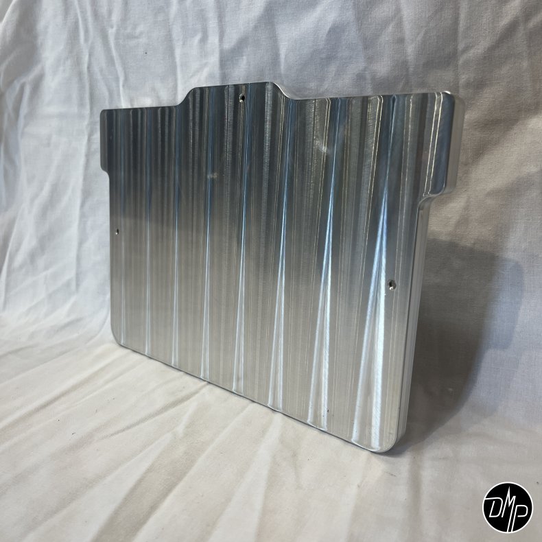 DMP Motorcykel Nummerpladeramme 3.0 DENMARK CNC SILVER