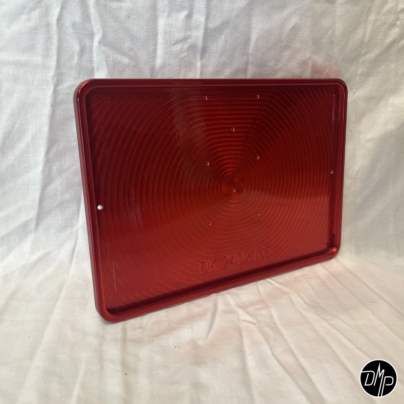 DMP Motorcykel Nummerpladeramme 0.0 DENMARK CNC RED