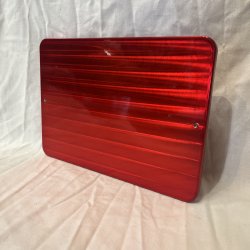 DMP Motorcykel Nummerpladeramme 0.0 DENMARK CNC RED