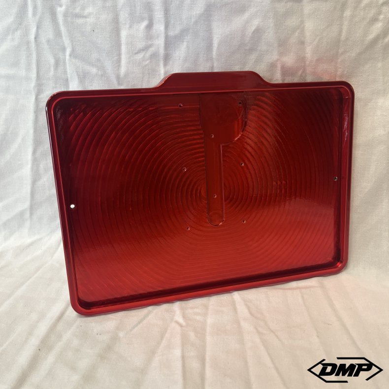 DMP Motorcykel Nummerpladeramme 5.0 DENMARK CNC RED