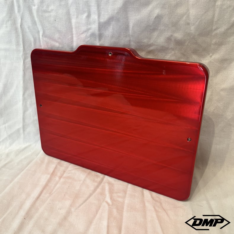 DMP Motorcykel Nummerpladeramme 5.0 DENMARK CNC RED