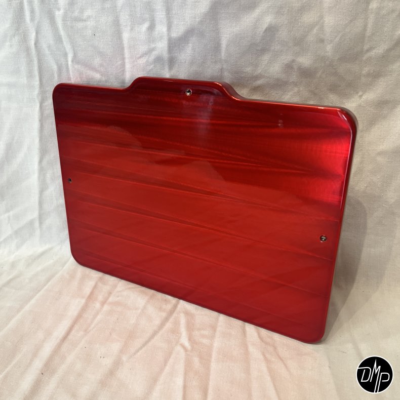 DMP Motorcykel Nummerpladeramme 5.0 DENMARK CNC RED