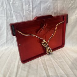 DMP Motorcykel Nummerpladeramme 3.0 DENMARK CNC RED