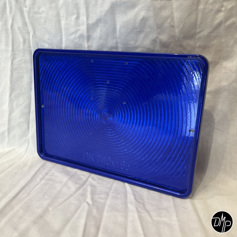DMP Motorcykel Nummerpladeramme 0.0 DENMARK CNC BLUE