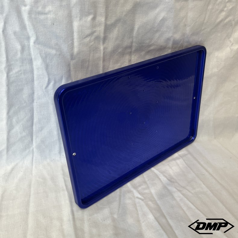 DMP Motorcykel Nummerpladeramme 0.0 DENMARK CNC BLUE