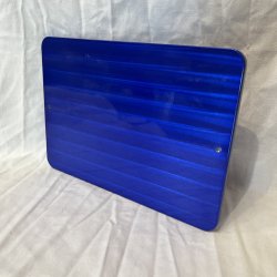 DMP Motorcykel Nummerpladeramme 0.0 DENMARK CNC BLUE