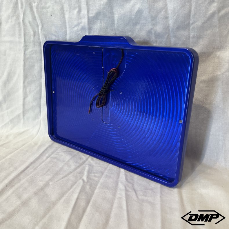 DMP Motorcykel Nummerpladeramme 5.0 DENMARK CNC BL�