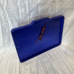 DMP Motorcykel Nummerpladeramme 5.0 DENMARK CNC BL