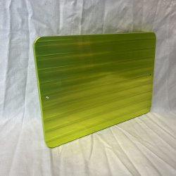 DMP Motorcykel Nummerpladeramme 0.0 DENMARK CNC TOXIC GREEN