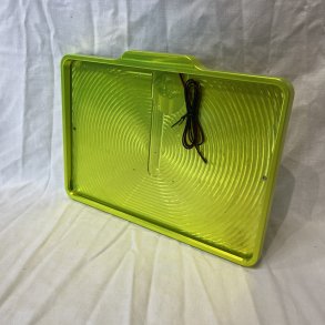 DMP Motorcykel Nummerpladeramme 5.0 DENMARK CNC TOXIC GREEN