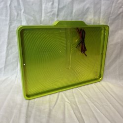 DMP Motorcykel Nummerpladeramme 5.0 DENMARK CNC TOXIC GREEN