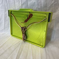 DMP Motorcykel Nummerpladeramme 3.0 DENMARK CNC TOXIC GREEN