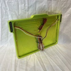 DMP Motorcykel Nummerpladeramme 3.0 DENMARK CNC TOXIC GREEN