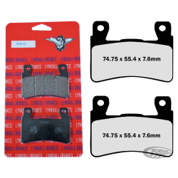 Lyndall bremseklodser Z-Plus Softail 2015- Foran