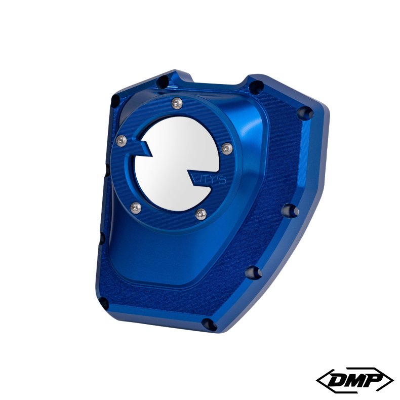 Vity�s Design Massive Cam Cover Blue Twin Cam &amp; S&S T Series