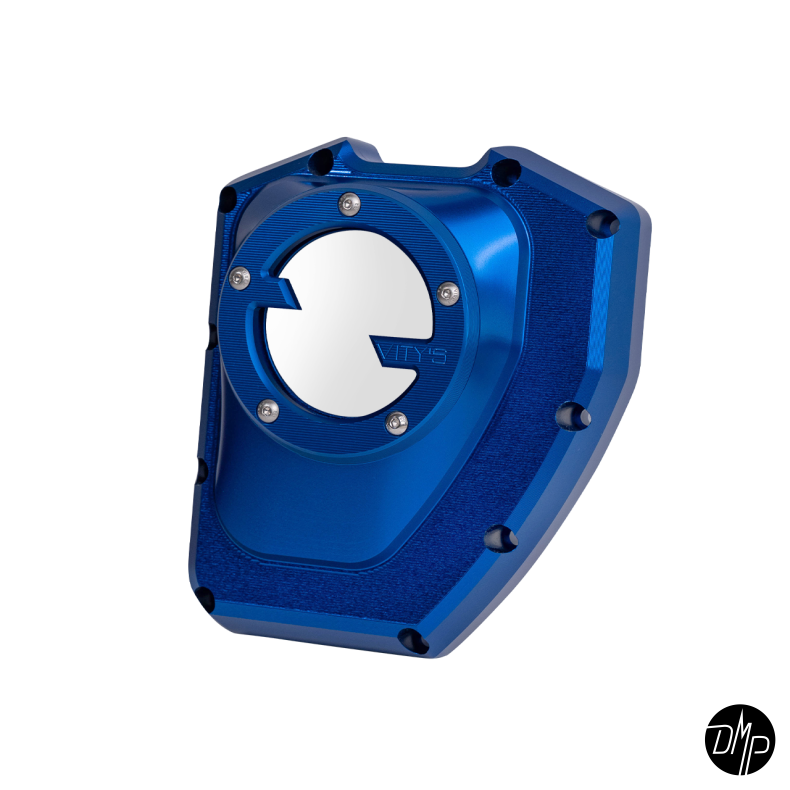 Vitys Design Massive Cam Cover Blue Twin Cam &amp; S&S T Series