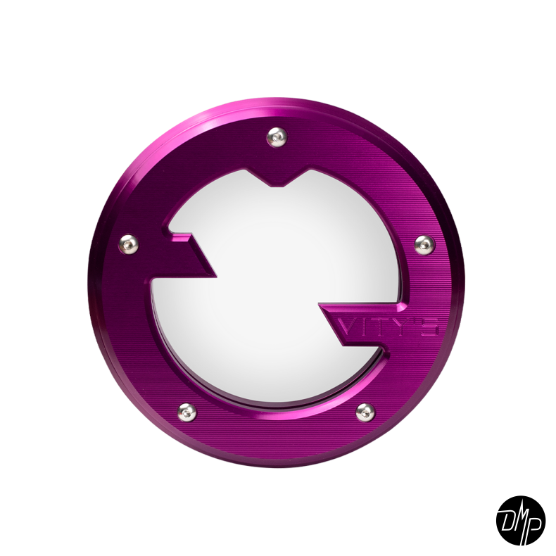 Vitys Design Massive Derby Cover Purple M8 Touring