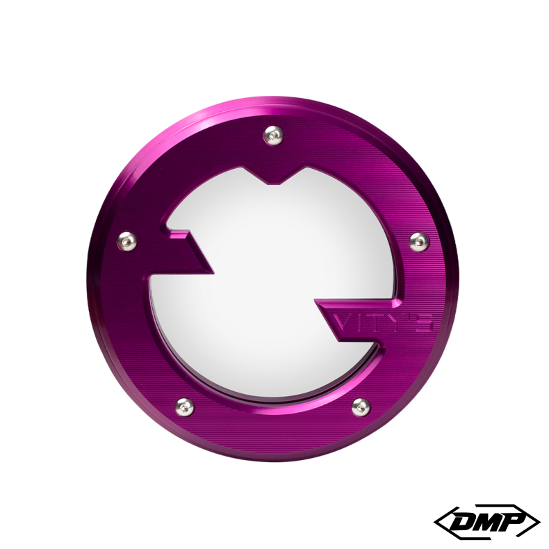 Vity�s Design Massive Derby Cover Purple Twin Cam