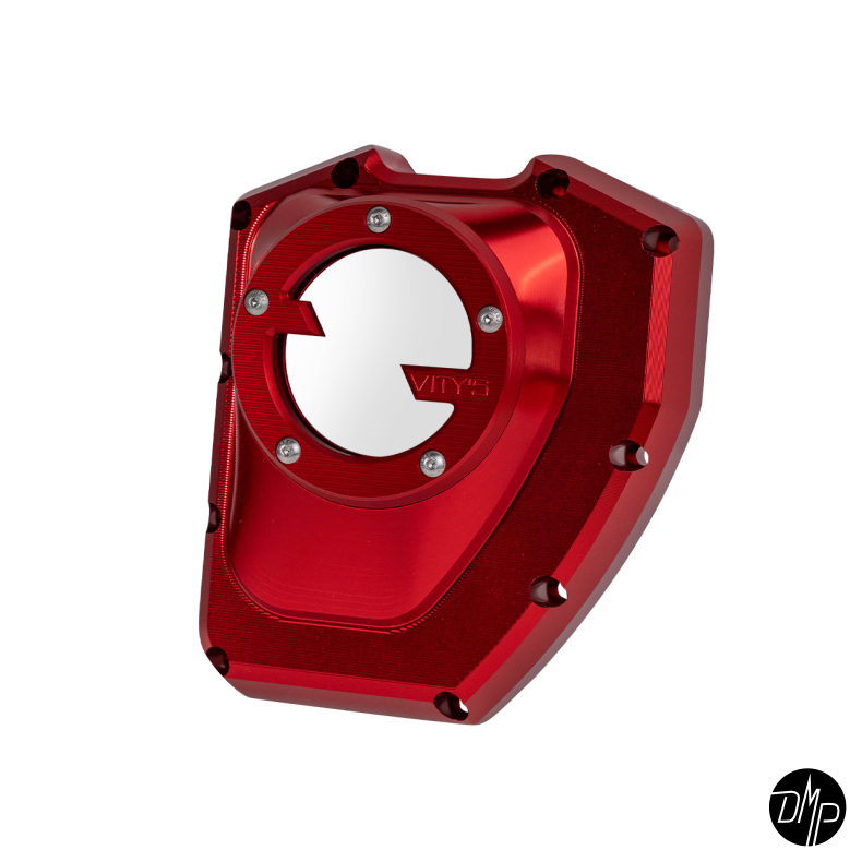 Vitys Design Massive Cam Cover Red Twin Cam &amp; S&S T Series
