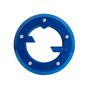 Vitys Design Massive Derby Cover Blue M8 Touring