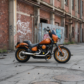 Malparidos 2in1 Euro 4 & 5 Godkendt, Softail M8