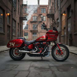 Malparidos 2in1 Euro 4 &amp; 5 Approved, Softail M8