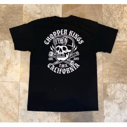 Chopper Kings NEW SKULL t-shirt