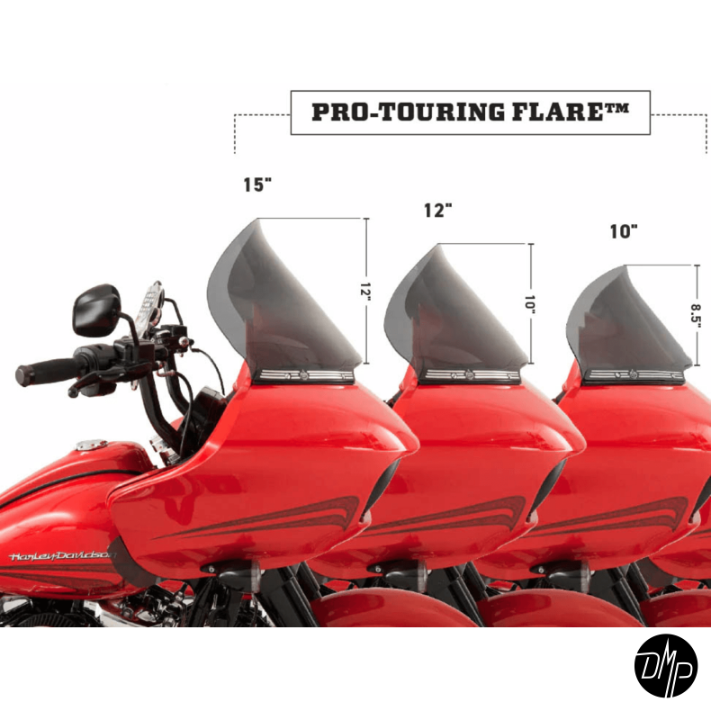 KLOCK Werks Flare Windshield til Road Glide 15-23