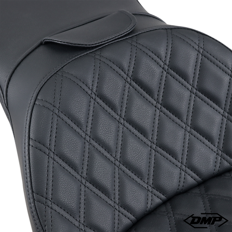 Saddlemen Explorer LS Diamond stich, Softail s�de, sort