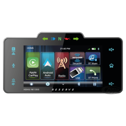 SOUNDSTREAM Radio med Apple carplay &amp; Android auto til HARLEY Touring 98-13 (Batwing modeller)