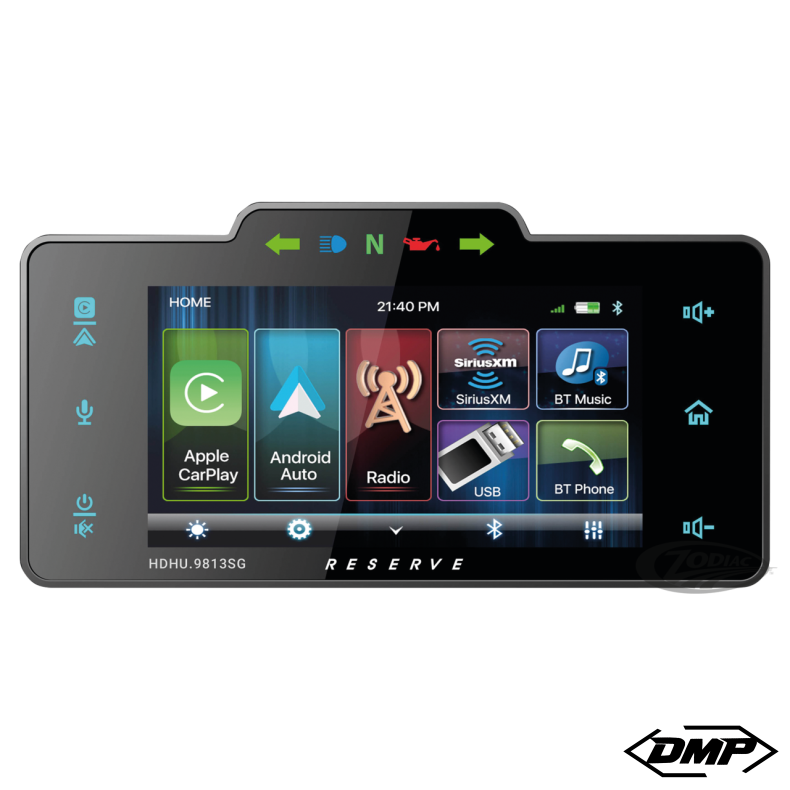 SOUNDSTREAM Radio med Apple carplay &amp; Android auto til HARLEY Touring 98-13 (Batwing modeller)