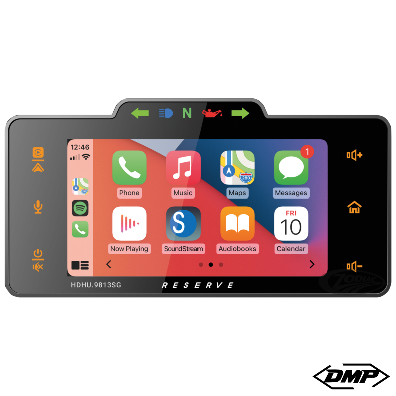 SOUNDSTREAM Radio med Apple carplay &amp; Android auto til HARLEY Touring 98-13 (Batwing modeller)