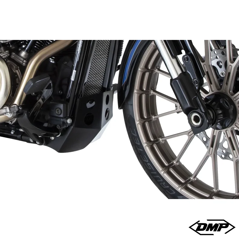 SPEED MERCHANT SKID PLATE 18-up M8 Softail, Black