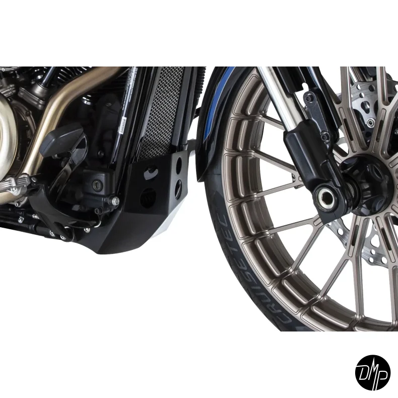 SPEED MERCHANT SKID PLATE 18-up M8 Softail, Black