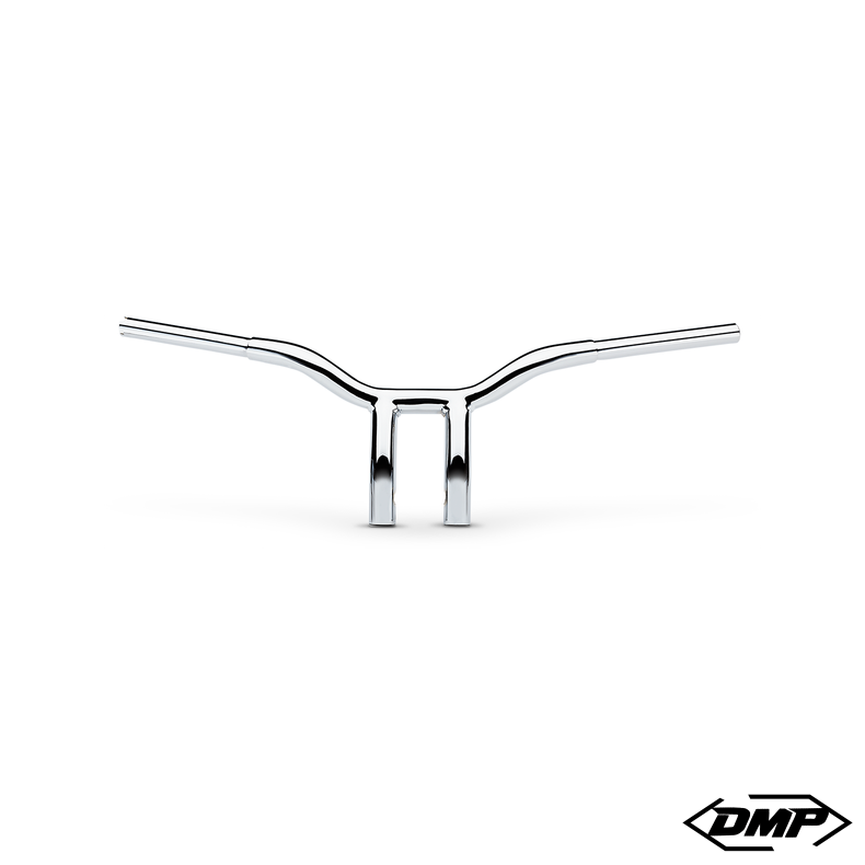 LA CHOPPERS KAGE FIGHTER 1PIECE STYR PULLBACK RISER CHROME 12"-14" 1,25" TYK